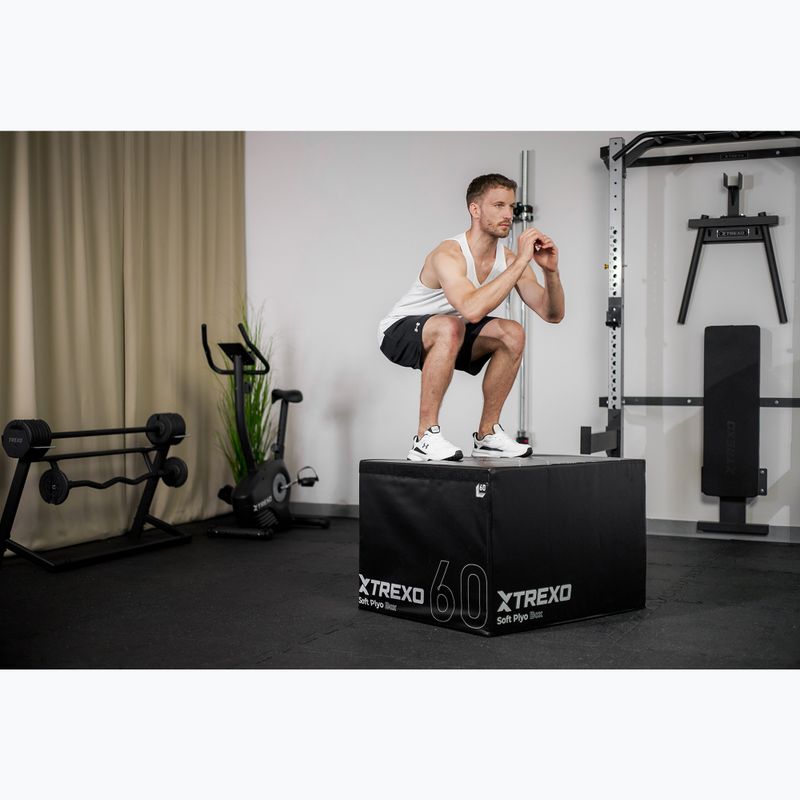 XTREXO box pliometrico pieghevole 60 cm nero 6
