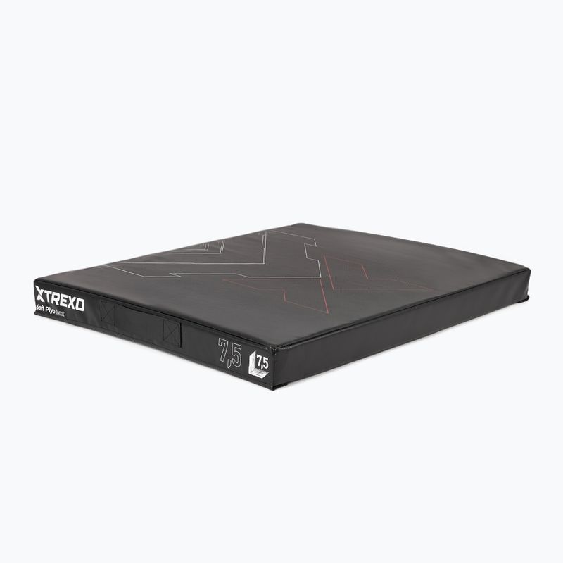 TREXO box pliometrico pieghevole 7,5 cm nero