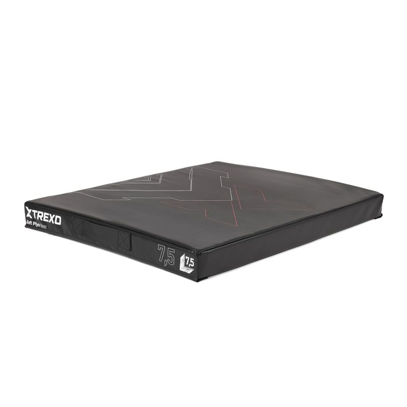 TREXO box pliometrico pieghevole 7,5 cm nero 5