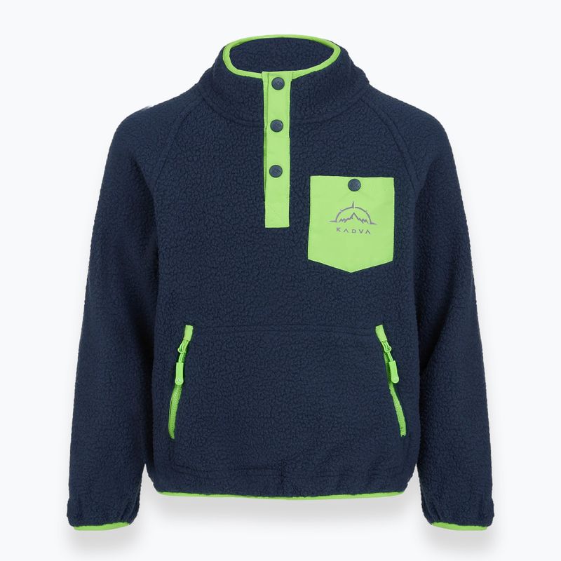 Felpa in pile per bambini KADVA RODIA JR blu 3