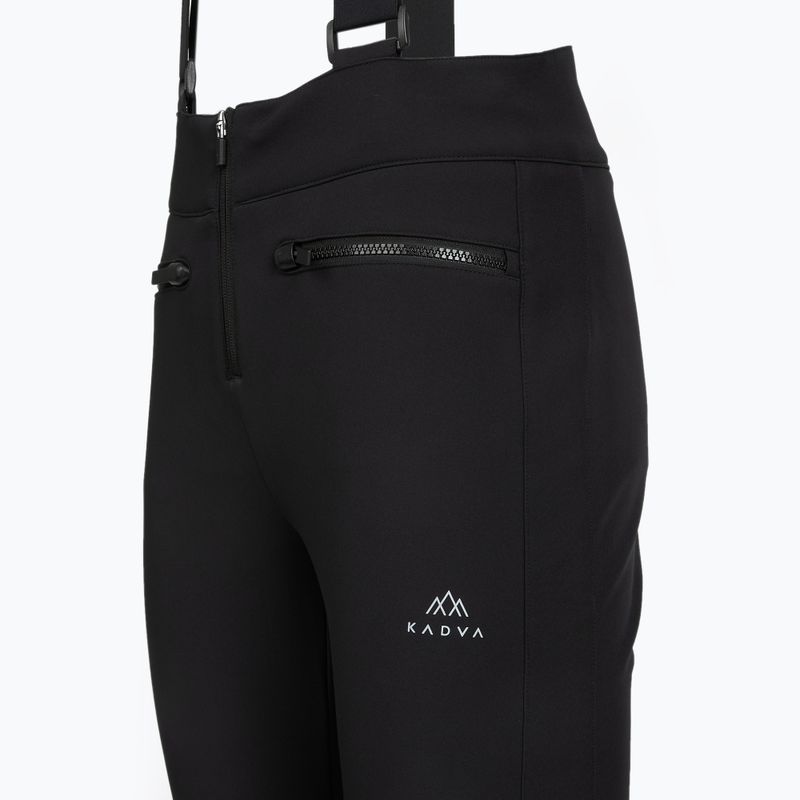 Pantaloni da sci donna KADVA Zera WMNS WP 8K/5K SOFTSHELL nero 3
