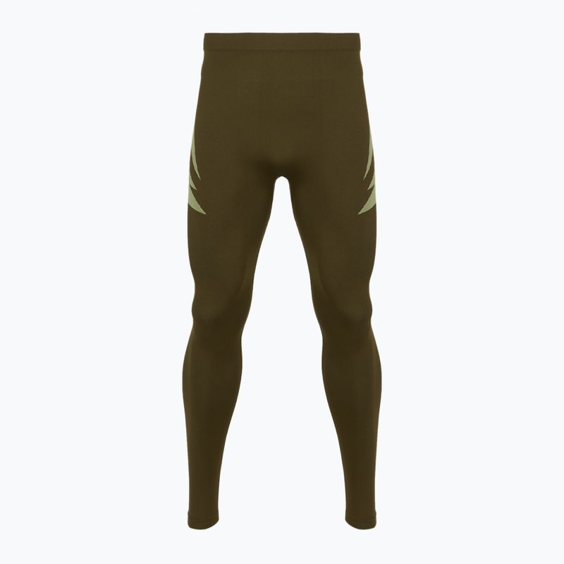 Completo intimo termico da uomo KADVA Alpinestep Thermo SH Light Plus Set Green 8