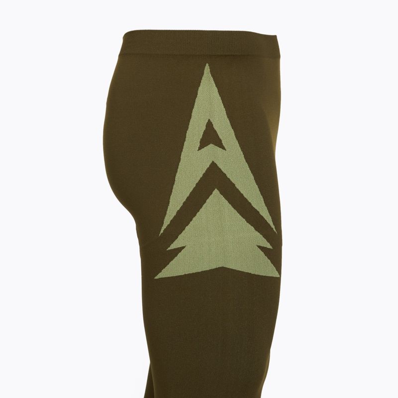 Completo intimo termico da uomo KADVA Alpinestep Thermo SH Light Plus Set Green 11