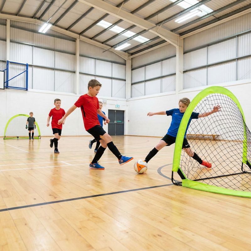 Porte da calcio OneTeam Balloon Pop-Up green 5