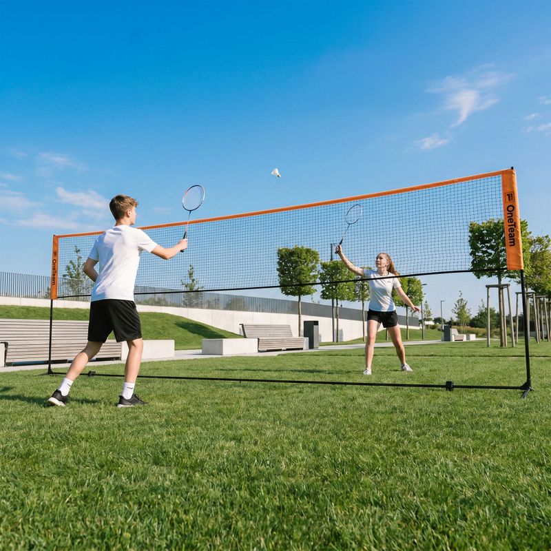 Rete da badminton OneTeam Netura 4 orange 9