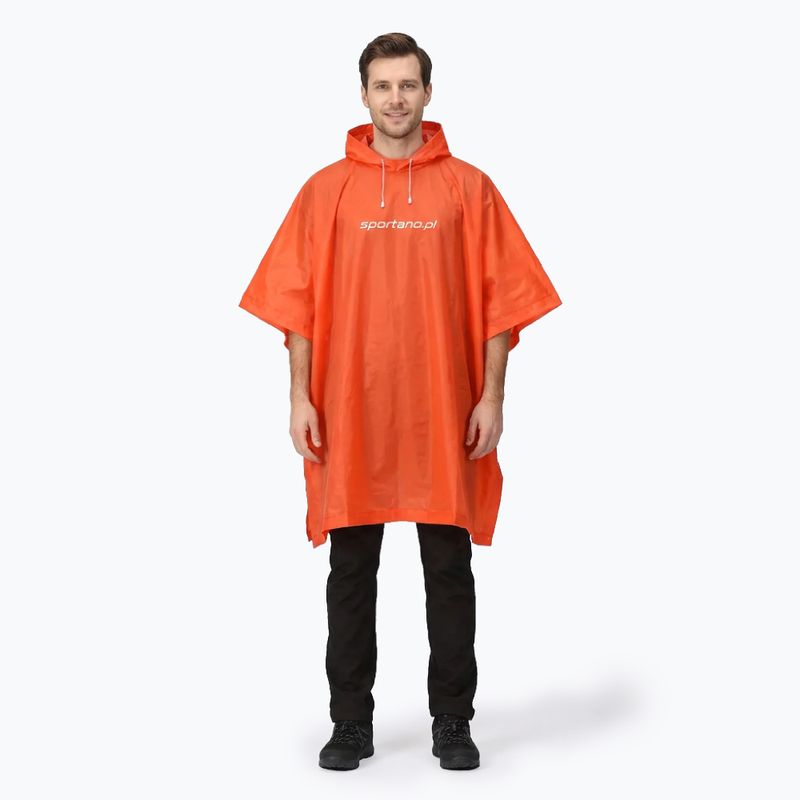 Cappotto antipioggia SPORTANO AquaDefend arancione 2
