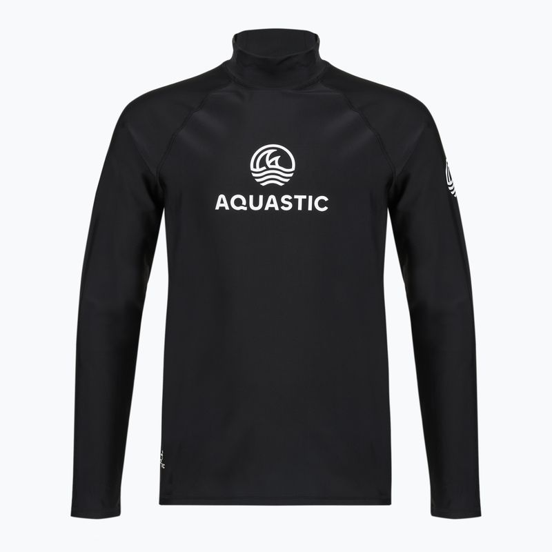 Longsleeve da nuoto Aquastic RIMOS LS UV 50+ UPF nero 5