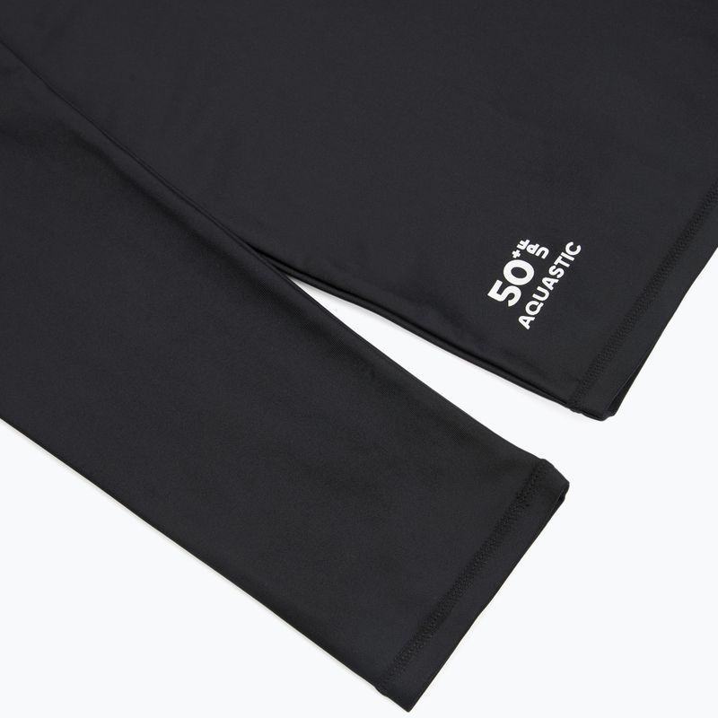 Longsleeve da nuoto Aquastic RIMOS LS UV 50+ UPF nero 8