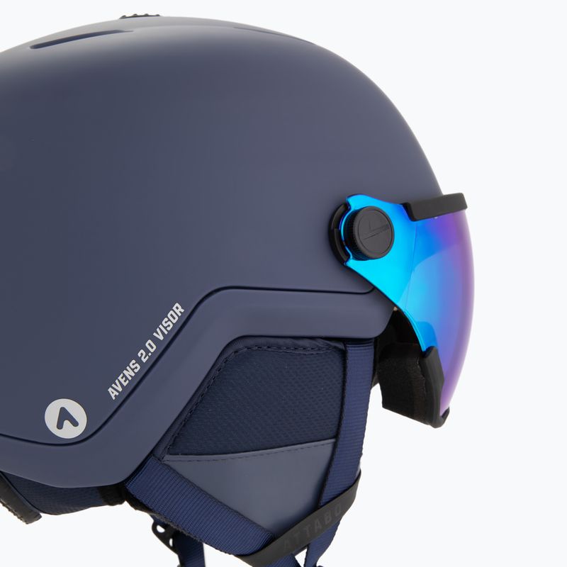 Casco da sci ATTABO Avens 2.0 Visor blu 7