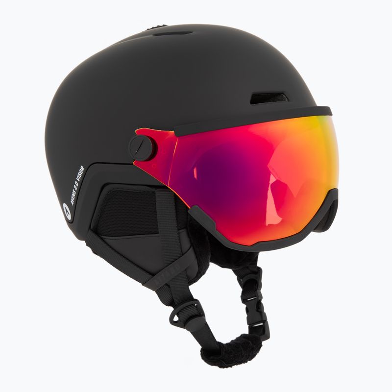 Casco da sci per bambini ATTABO Avens 2.0 Jr Visor nero
