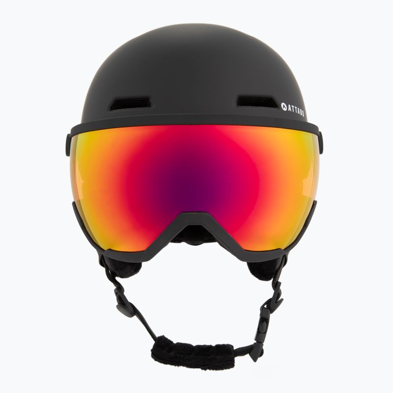 Casco da sci per bambini ATTABO Avens 2.0 Jr Visor nero 2