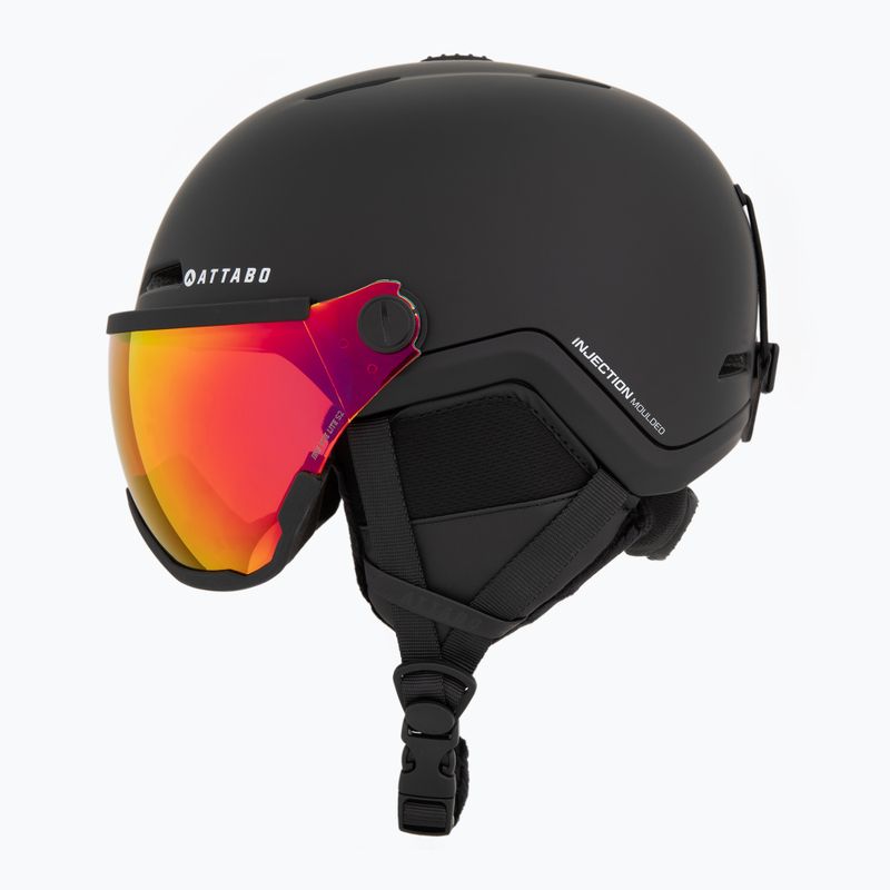 Casco da sci per bambini ATTABO Avens 2.0 Jr Visor nero 3
