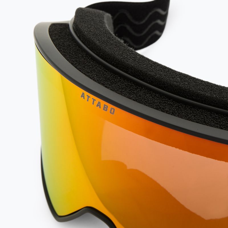 Goggles da sci ATTABO sci Kinik nero 7