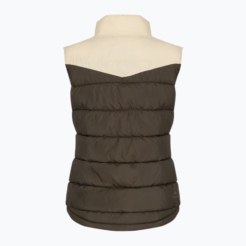 Gilet donna KADVA Cryon WMNS marrone 2