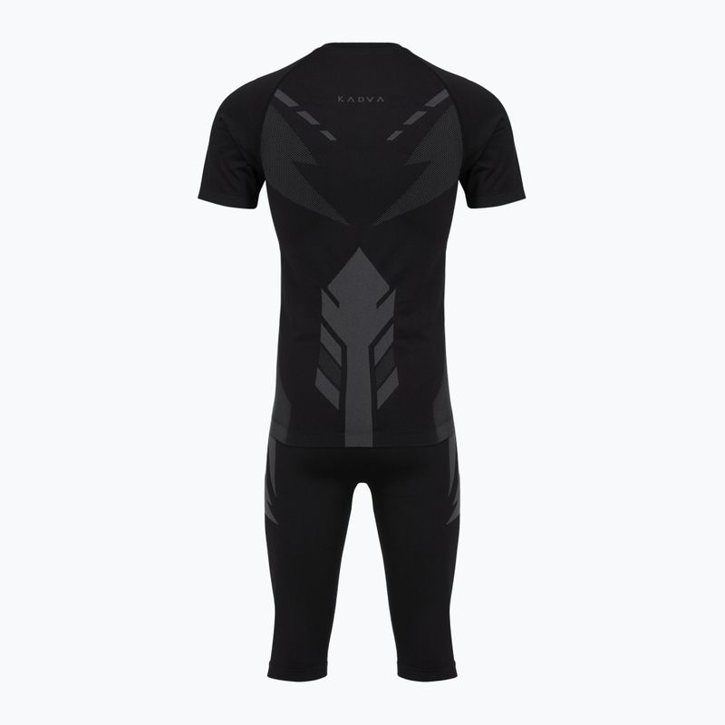 Completo intimo termico da uomo KADVA Alpinestep Thermo SH Light Plus Set Black 2