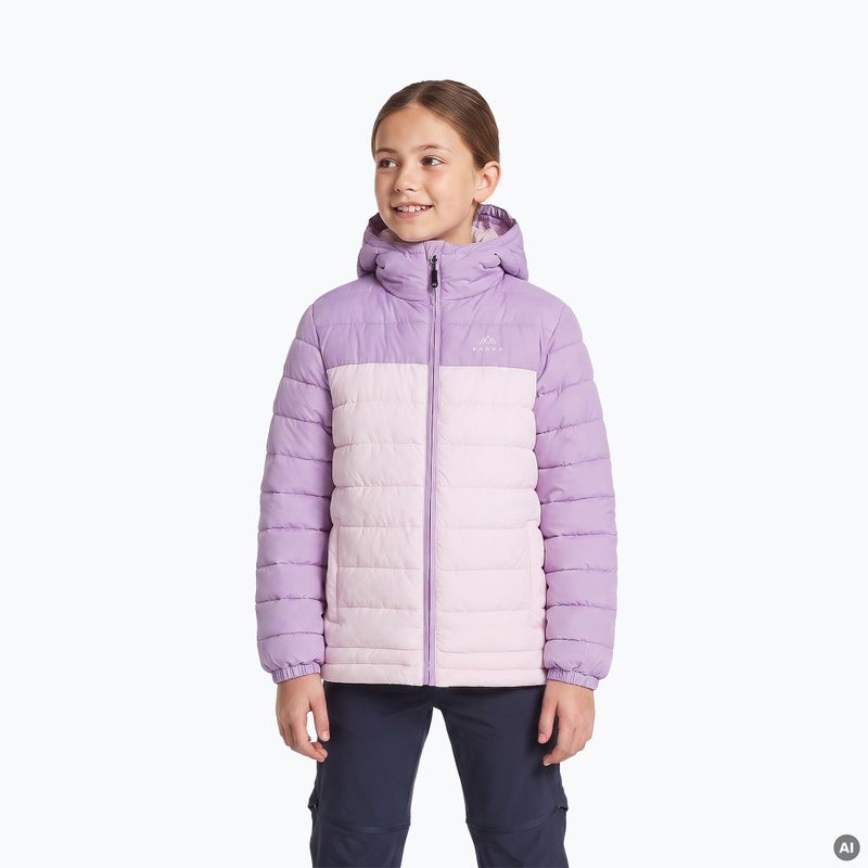 Giacca imbottita per bambini KADVA Snoway JRG viola