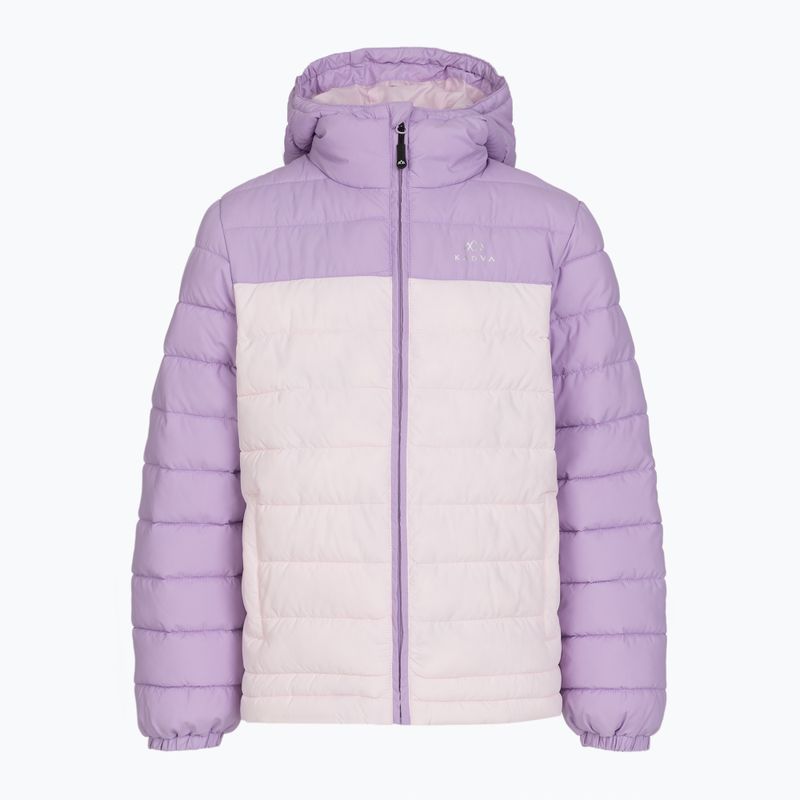 Giacca imbottita per bambini KADVA Snoway JRG viola 8