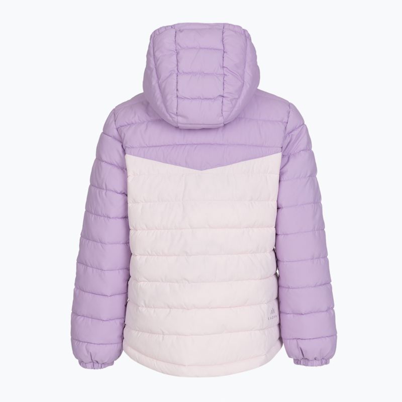 Giacca imbottita per bambini KADVA Snoway JRG viola 9