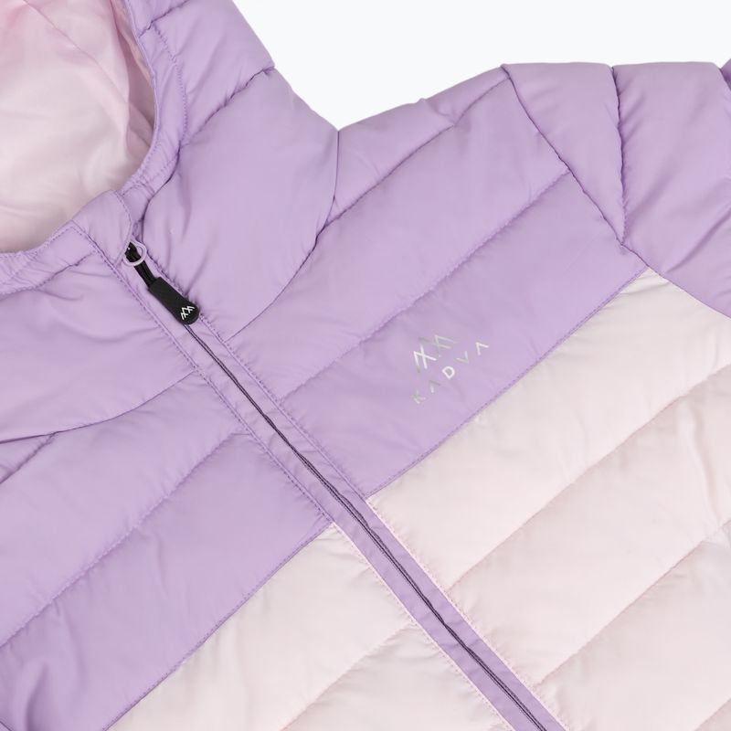 Giacca imbottita per bambini KADVA Snoway JRG viola 10
