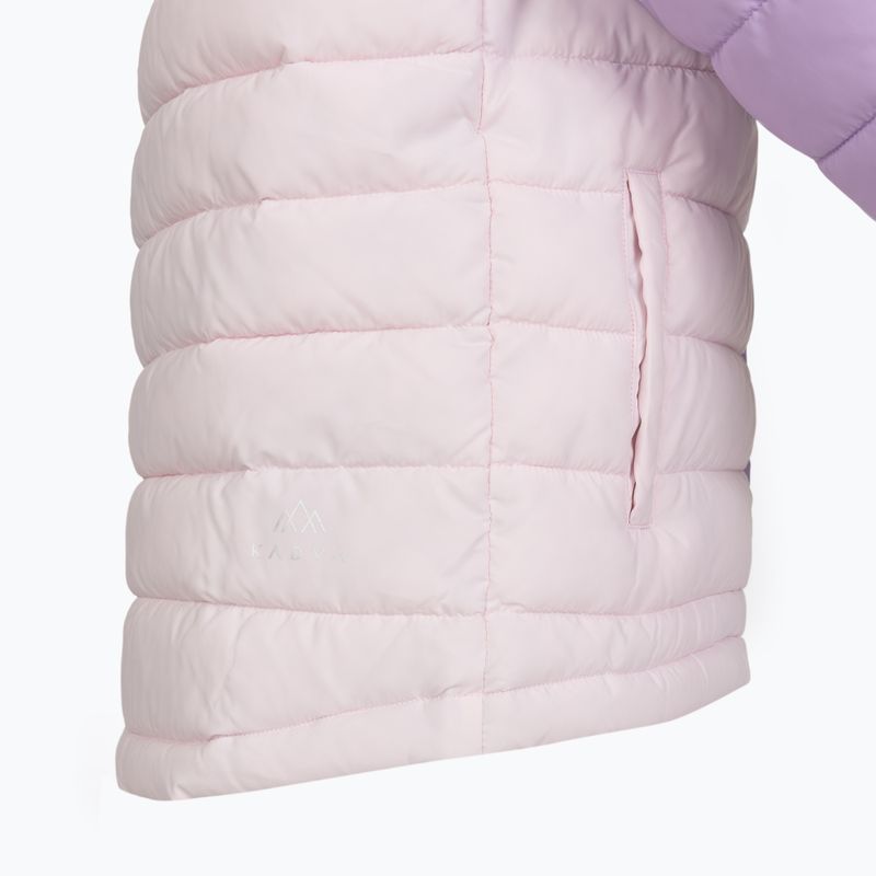 Giacca imbottita per bambini KADVA Snoway JRG viola 12