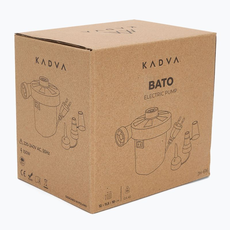 Pompa elettrica KADVA Bato per materasso nera 6