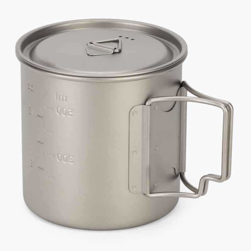 Tazza da viaggio KADVA titanium ultralight gray 2