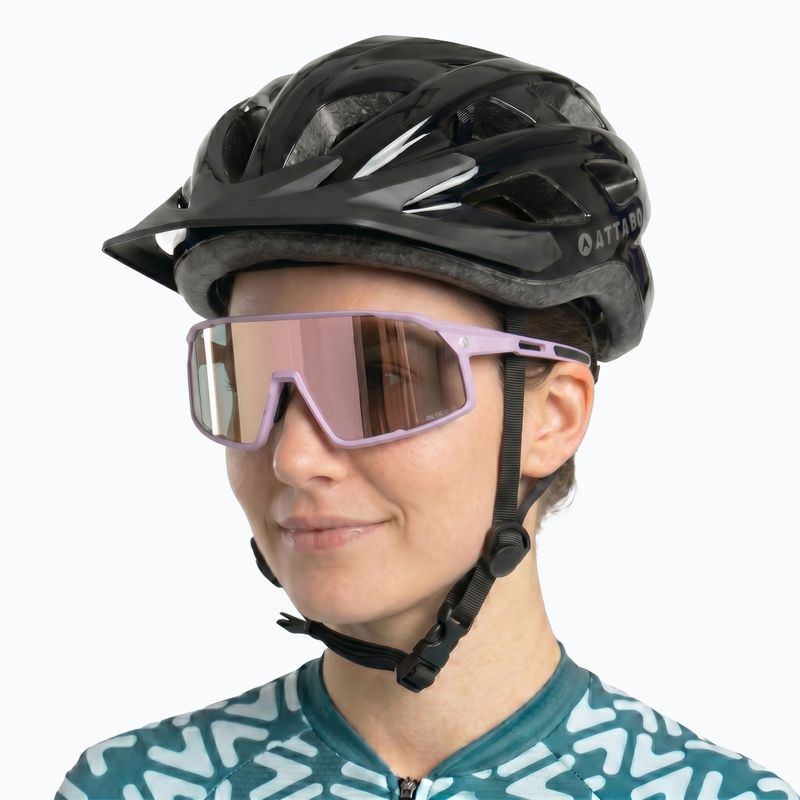 Occhiali da sole da ciclismo ATTABO Stilb photochromic violet 2