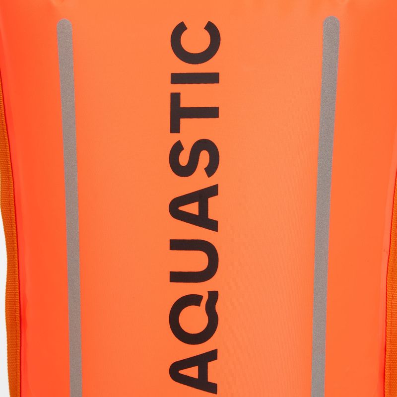 Boa di sicurezza per il nuoto con tasca AQUASTIC double-chamber orange 5