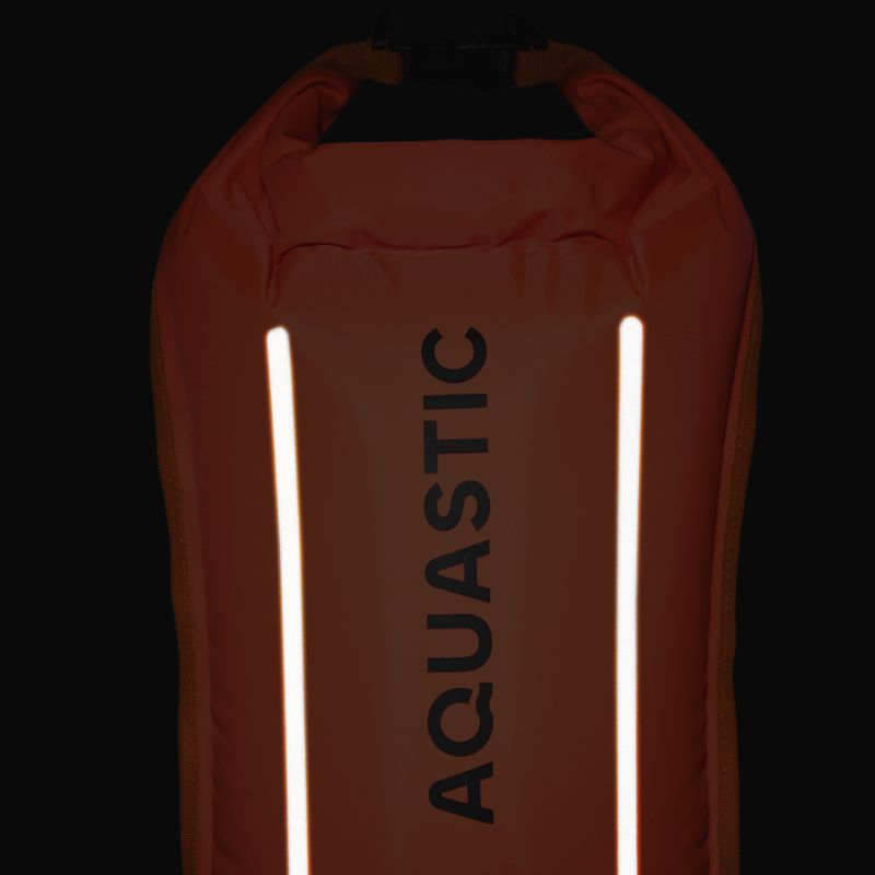 Boa di sicurezza per il nuoto con tasca AQUASTIC double-chamber orange 8