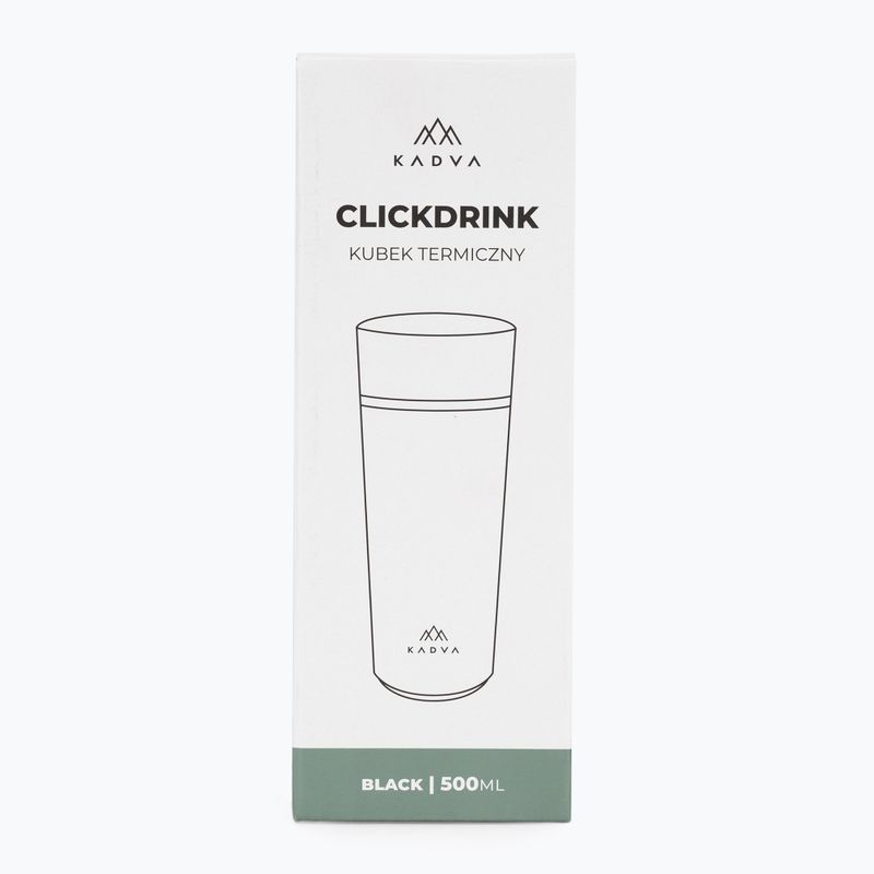 Borraccia termica Kadva 360 ClickDrink Black 8