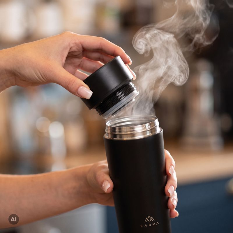 Borraccia termica Kadva 360 ClickDrink Black 5