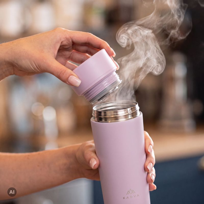 Borraccia termica Kadva 360 ClickDrink Pink 5