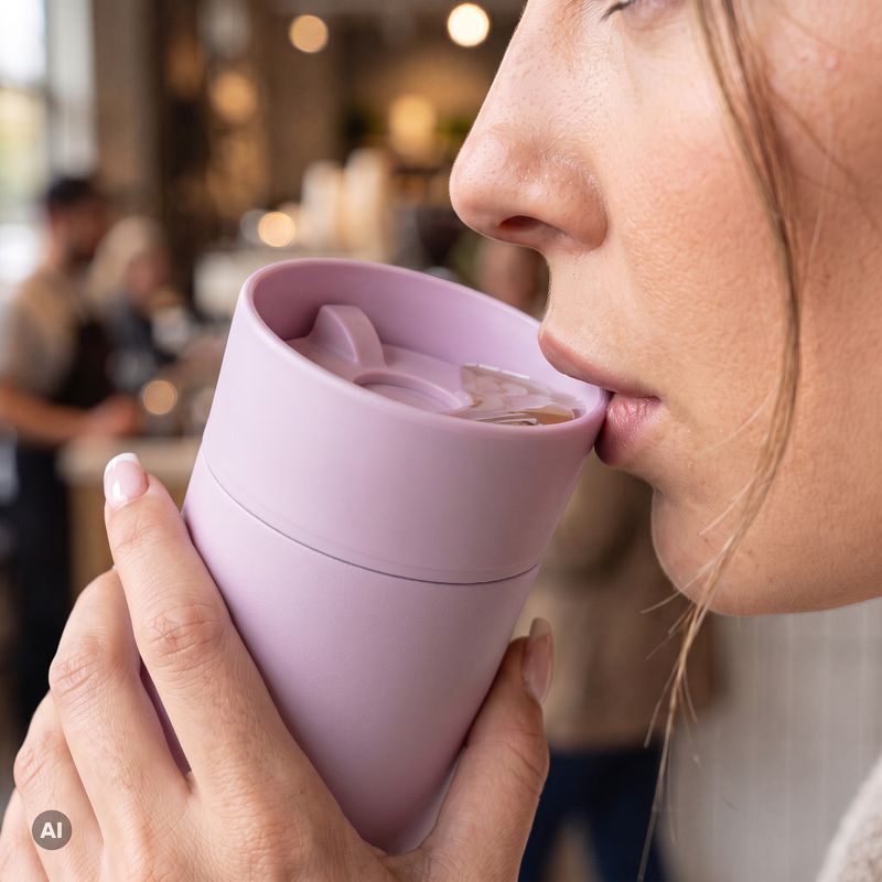 Borraccia termica Kadva 360 ClickDrink Pink 6