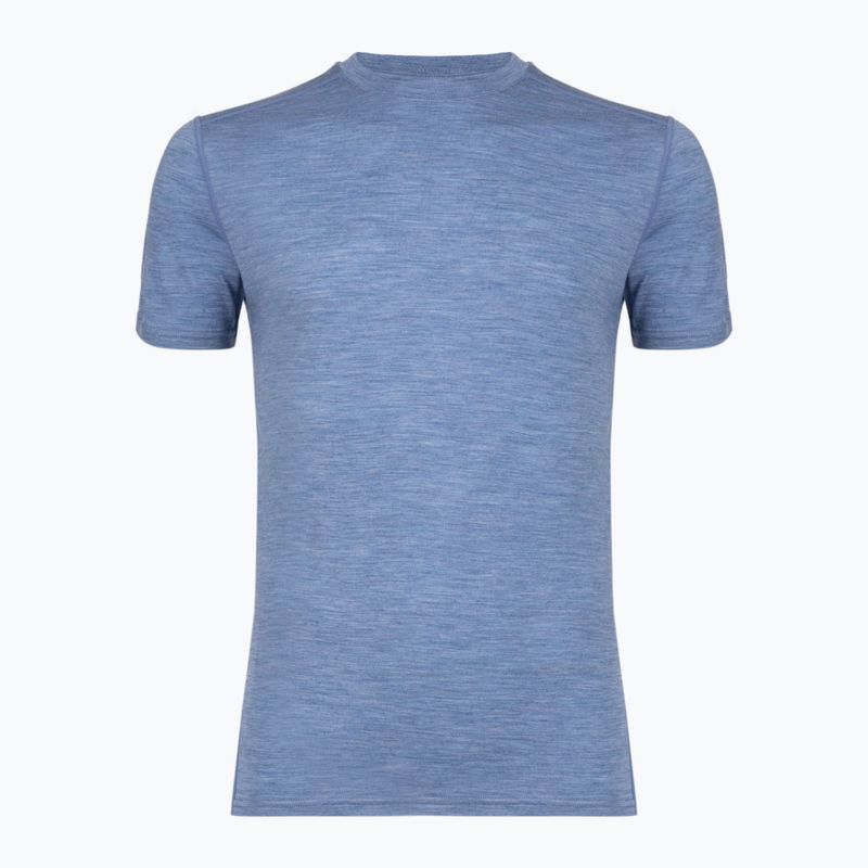 Maglia termica da uomo WOOLCANO Merino 100% TEE0546 blue