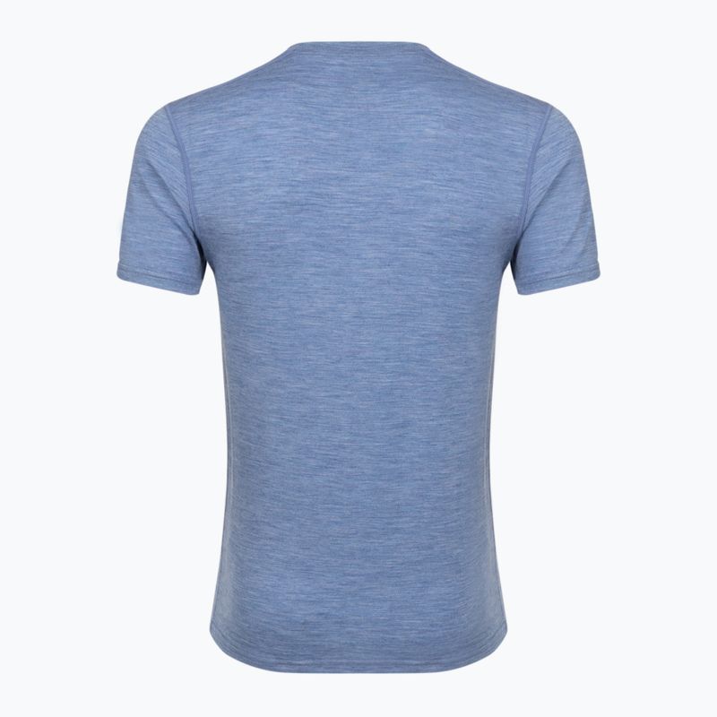 Maglia termica da uomo WOOLCANO Merino 100% TEE0546 blue 2