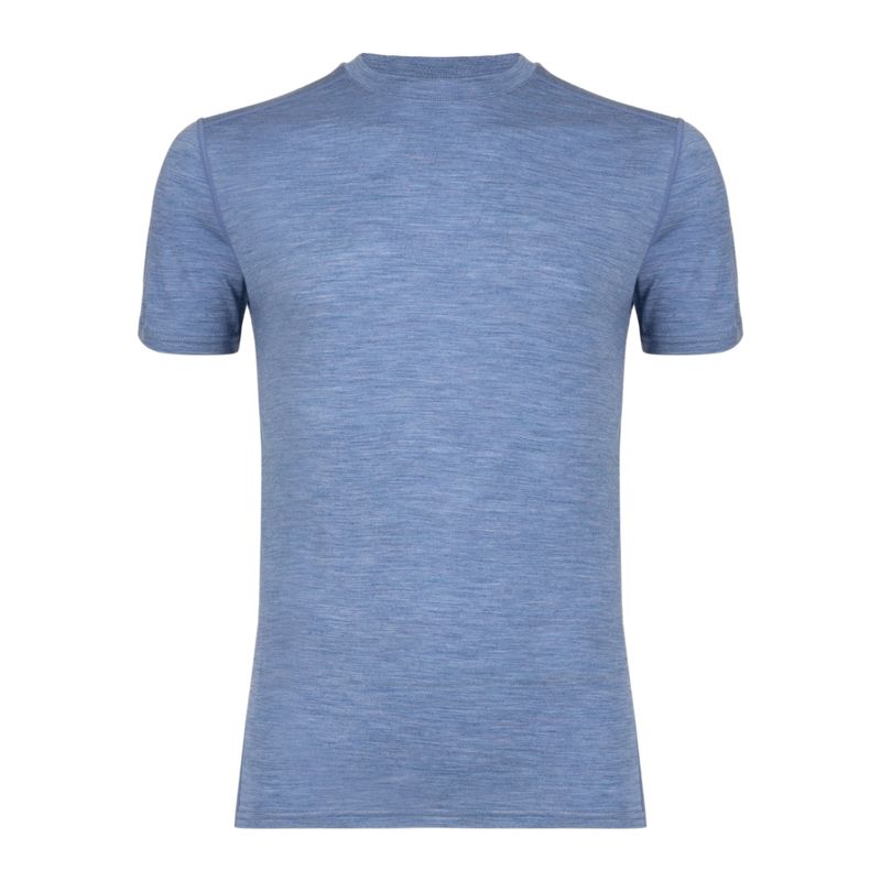 Maglia termica da uomo WOOLCANO Merino 100% TEE0546 blue 4
