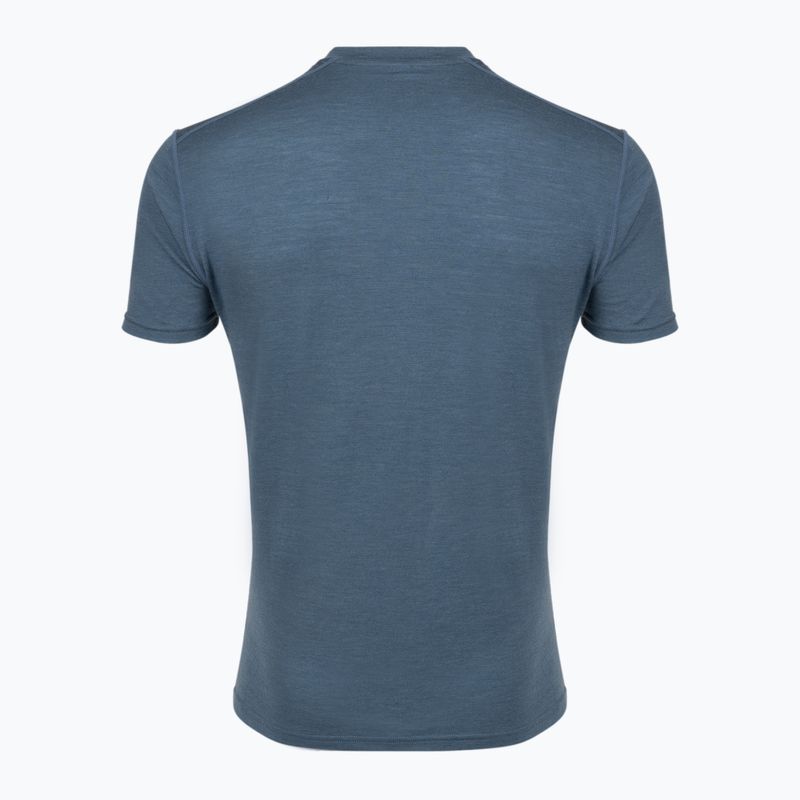 Maglia termica da uomo WOOLCANO Merino 100% TEE0546 gray 2