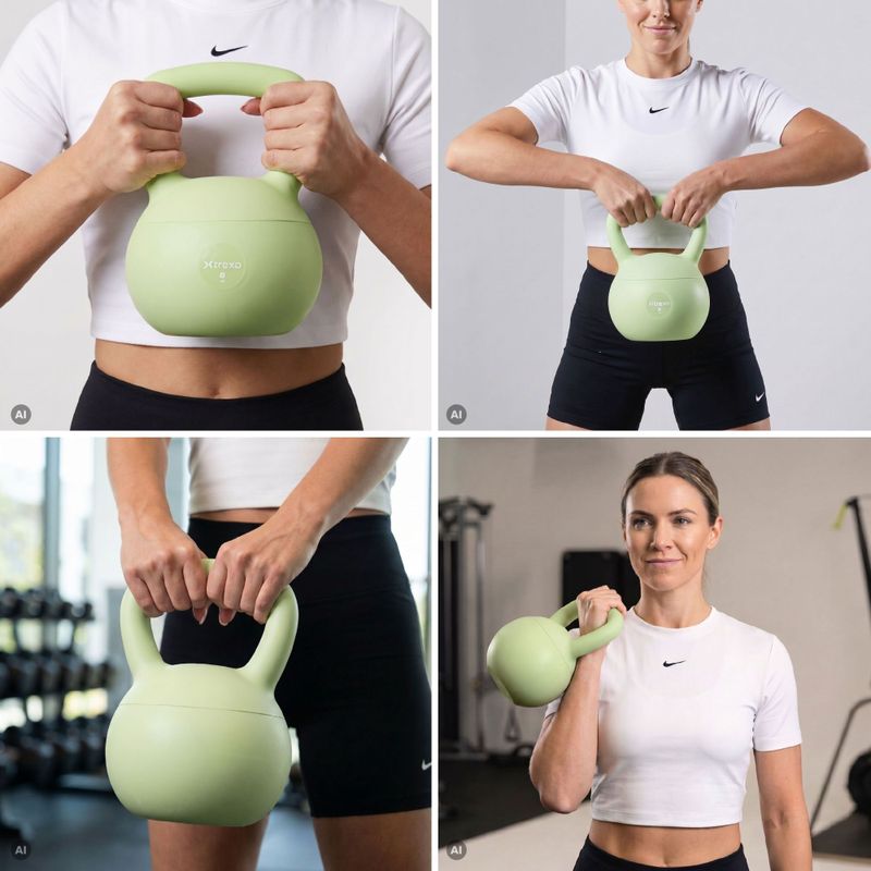 Kettlebell morbido Xtrexo SK08 Green 5