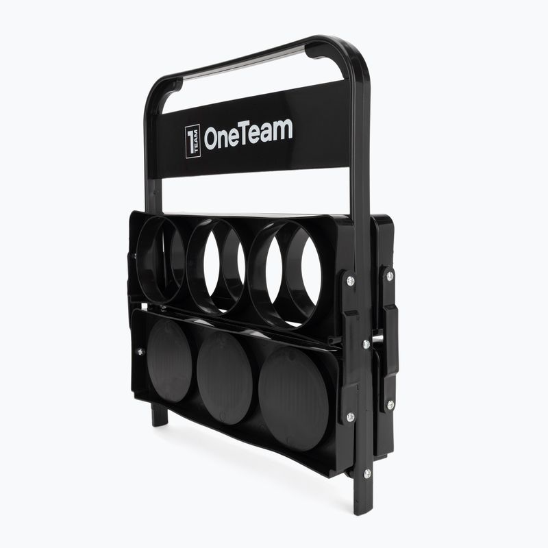 Set OneTeam Water Bottle Carries + Bidon Sportano Black 7