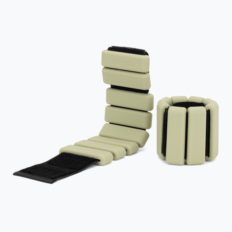 Cavigliere e polsiere con peso Xtrexo SCULPT FB205 Green 3