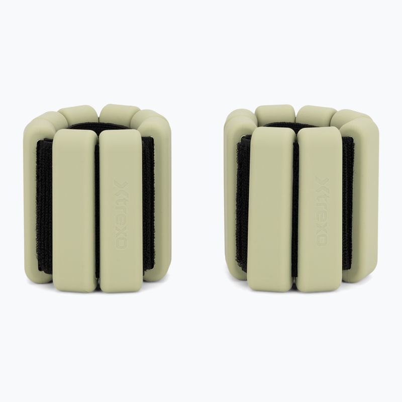 Cavigliere e polsiere con peso Xtrexo SCULPT FB210 Green