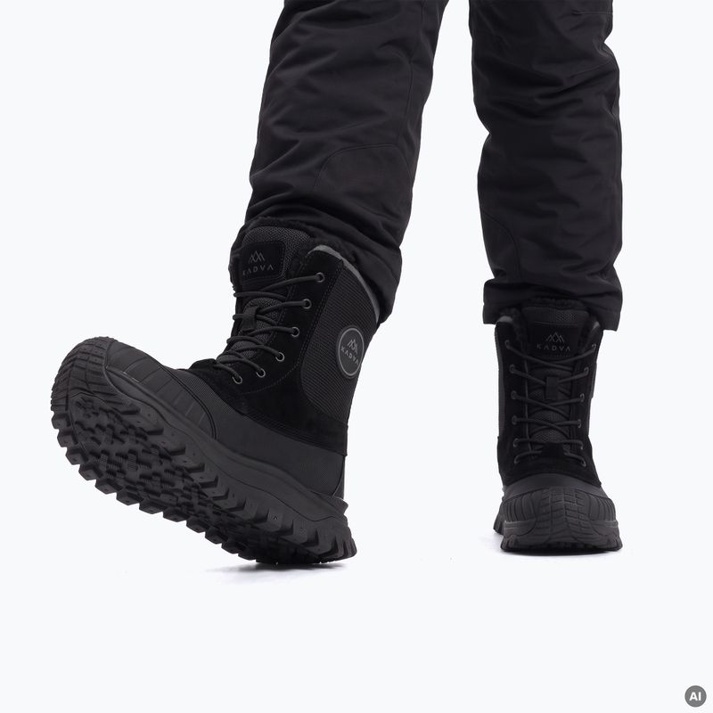Stivali da neve da uomo KADVA Fitzroy Mid WP neri 2