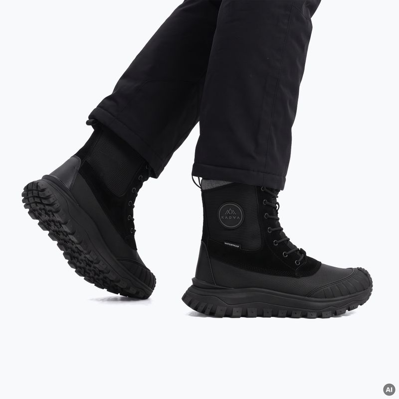 Stivali da neve da uomo KADVA Fitzroy Mid WP neri 3