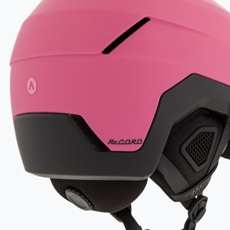 Casco da sci per bambini ATTABO Avens 3.0 Jr Visor ERT Pink 15