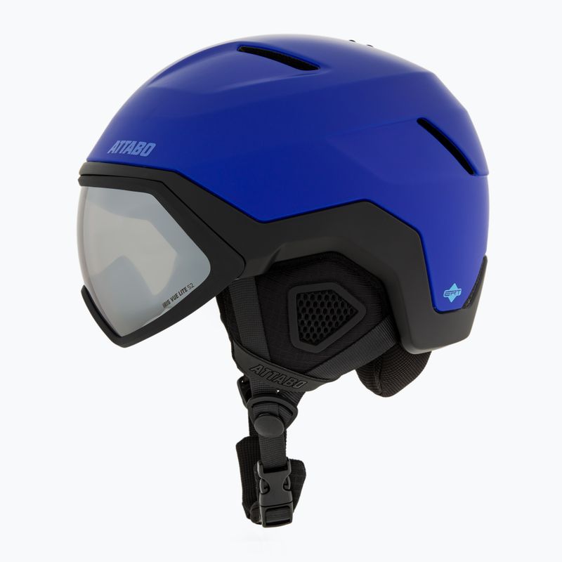 Casco da sci per bambini ATTABO Avens 3.0 Jr Visor ERT Niebieski 10