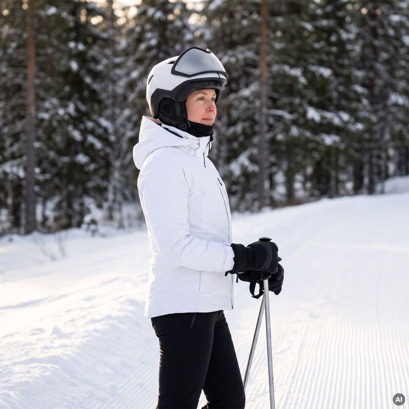 Casco da sci ATTABO Avens 3.0 Visor ERT Biały 8
