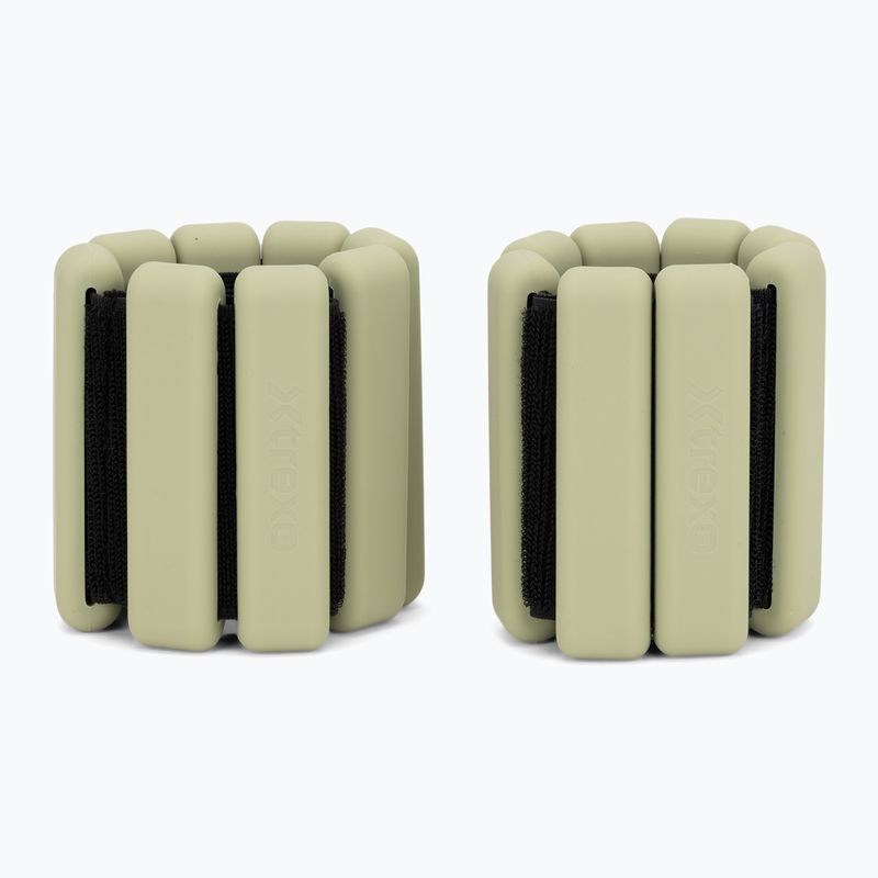Cavigliere e polsiere con peso Xtrexo SCULPT FB215 Green