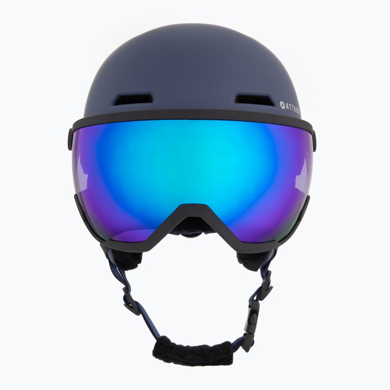 Casco da sci per bambini ATTABO Avens 2.0 Jr Visor dark blue 2