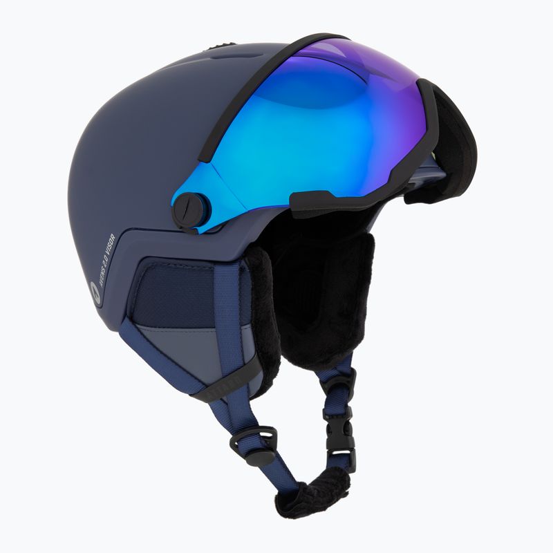 Casco da sci per bambini ATTABO Avens 2.0 Jr Visor dark blue 8