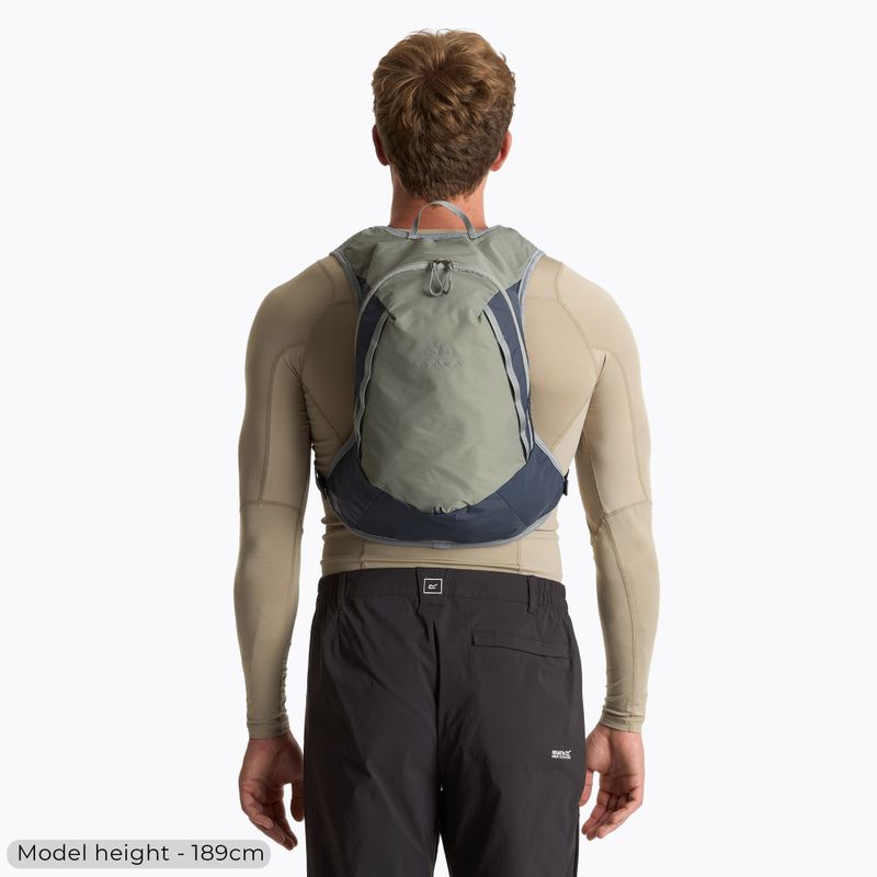 Zaino da trekking KADVA Zivo 10 l grigio 4